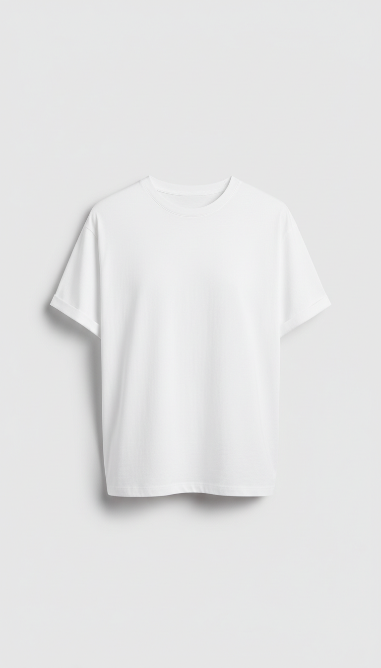 Porcelain White Custom Tee